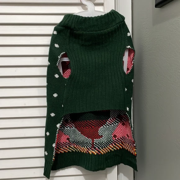 Christmas Dog Sweater with Santa Claus - Picture 5 of 6